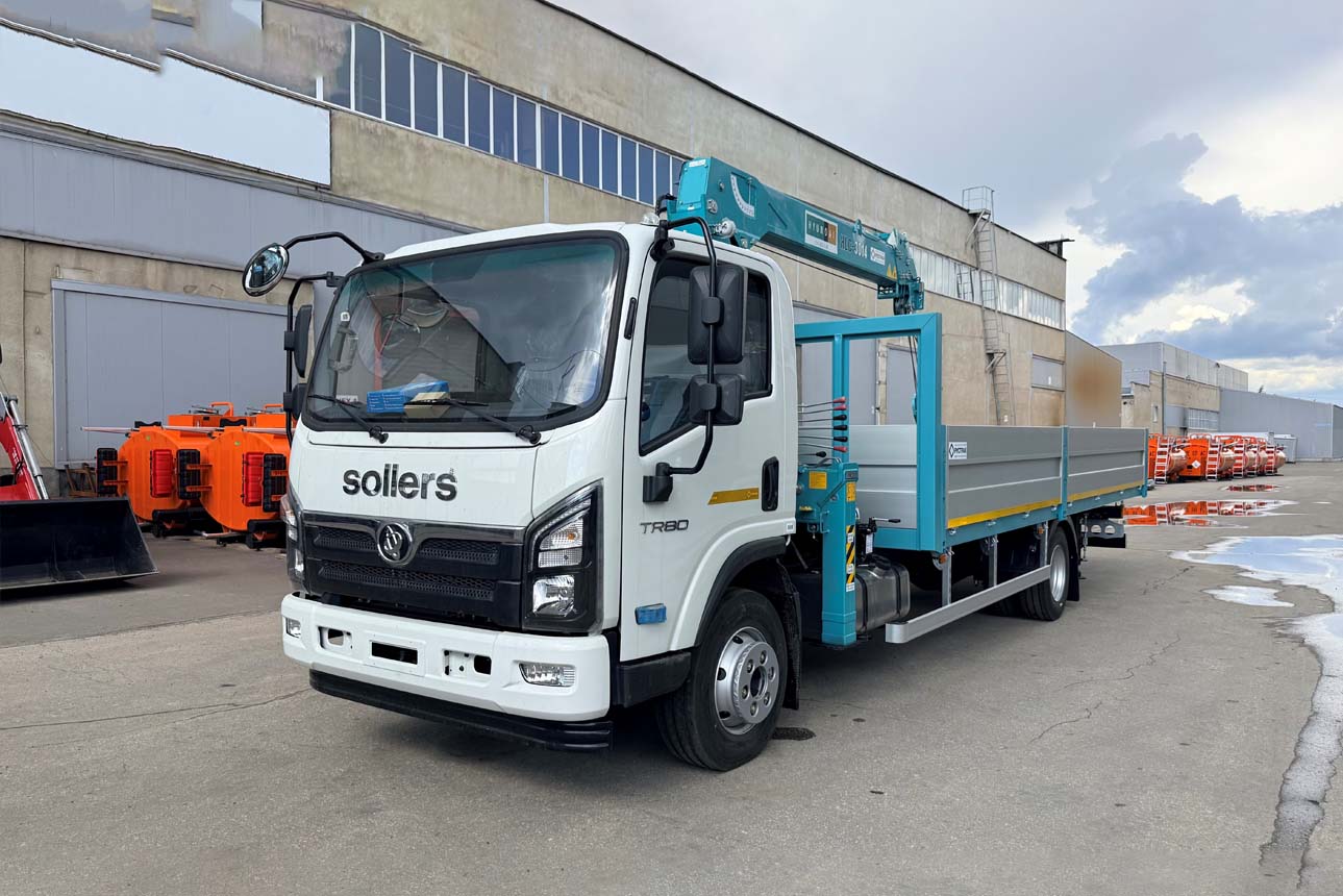 Кран-манипулятор SOLLERS TR80-47 с КМУ HKTC 3014 (модель 4389A8)